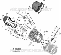 Rotax - Cylinder Head, Front