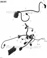 Engine Harness And Electronic Module Outlander MAX_51R1504