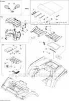 Front and Rear Trays STD