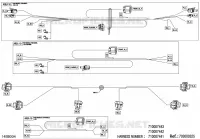 08- 0 - FRONT WIRING HARNESS - 710007442 - MODEL WITH ABS