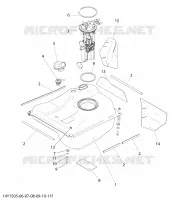 Fuel Tank - Pump _14Y1505f