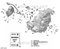 Gear Box Assy - 570 EFI