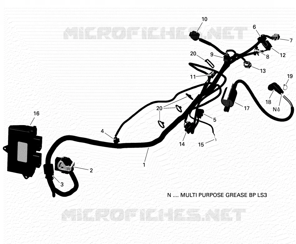 Câblage Moteur Et Module Électronique