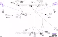 08- 0 - CONSOLE WIRING HARNESS - 710008818