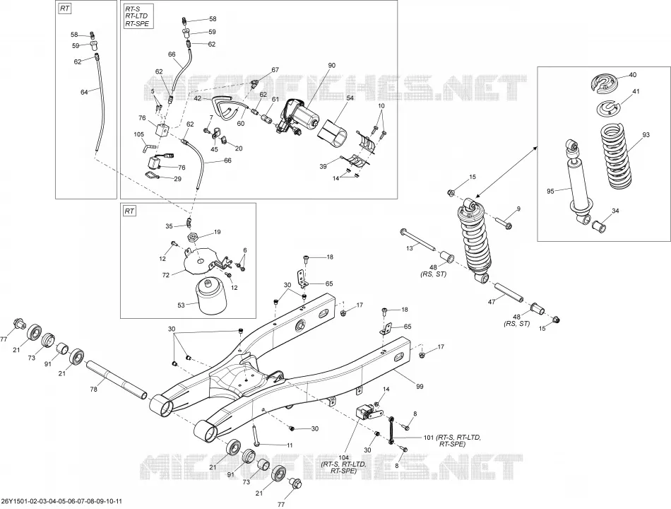Suspension, Rear _26Y1504