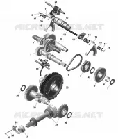Rotax - Gear Box 2 - 804