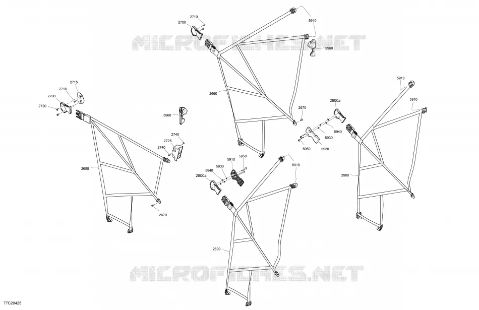 Cab Interior - Door Safety Net