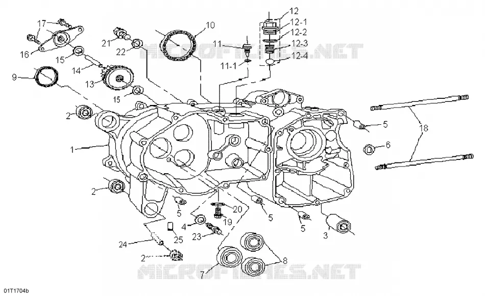 Crankcase, Left