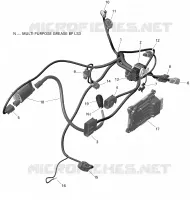 Engine Harness And Electronic Module - 450 EFI - Non CARB