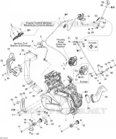 Engine And Engine Support