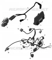 Engine Harness And Electronic Module Outlander Except XMR