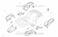 Fender And Central Panel Kit - Package LTD