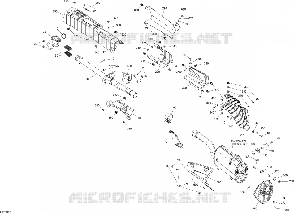 Exhaust - 1000R EFI