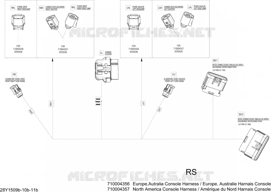 Electrical Harness Console_28Y1509b