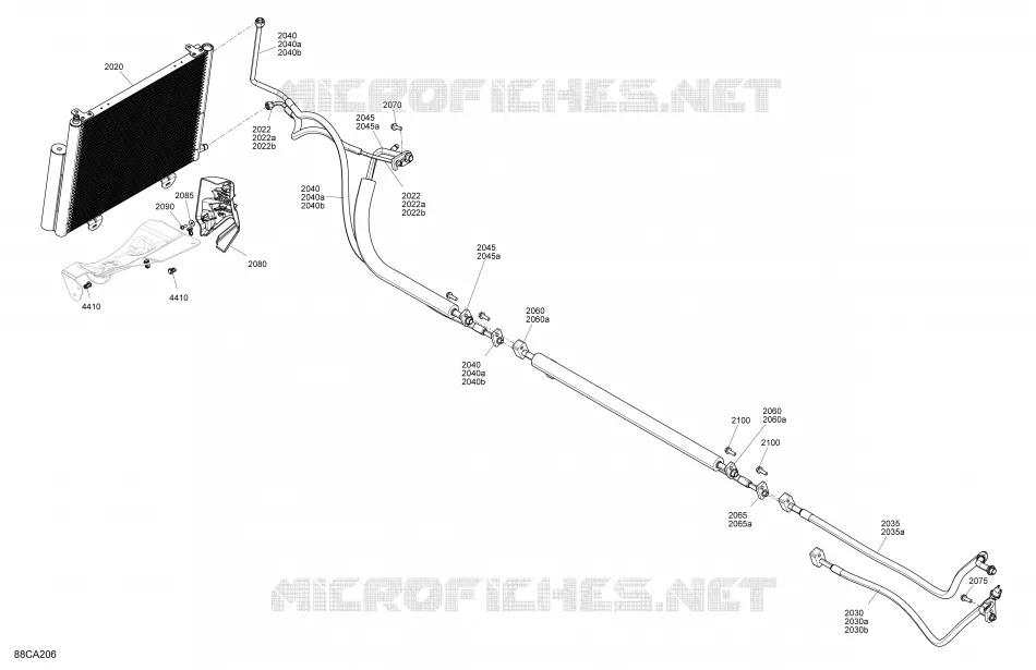 Body - Enclosure Cab - Air Conditioner Condenser