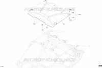 Body Parts - Platinum Silver Satin - Package XDS DPS - Roof Section