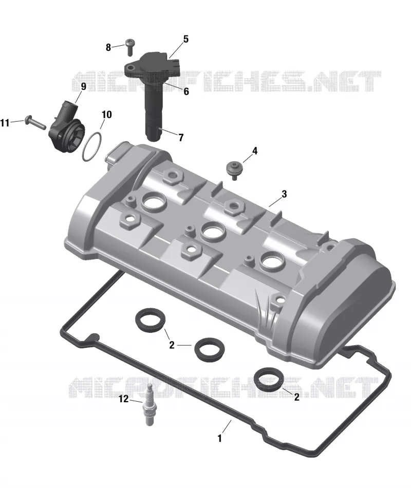 01- ROTAX - Valve Cover