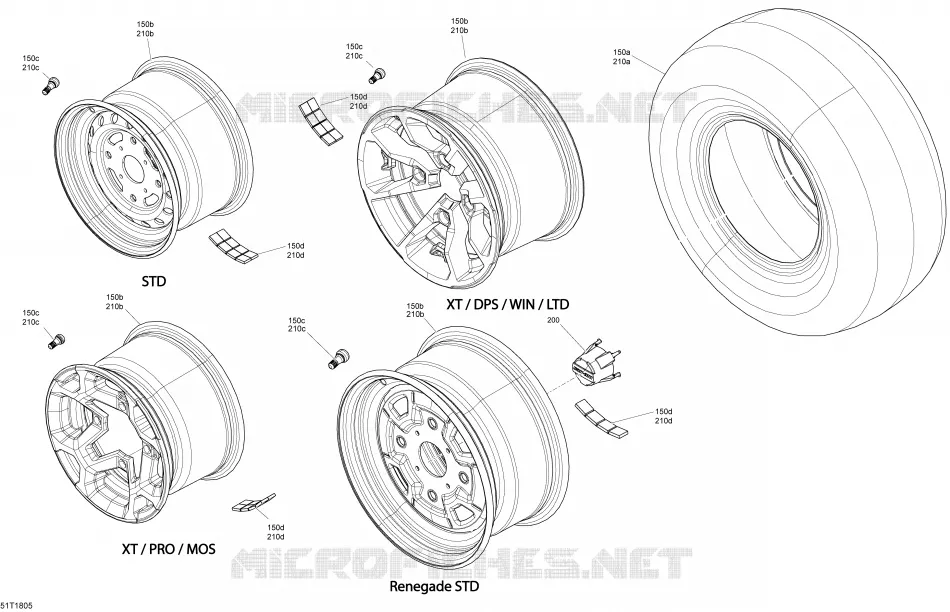 Wheels And Tires G2 Outlander - Package XT