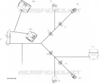Electrical Harness - Console - Package T- Except North America