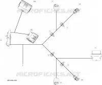 Electrical Harness - Console - Package Standard-S-Special - Except North America