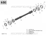 Drive Shaft - 650 EFI