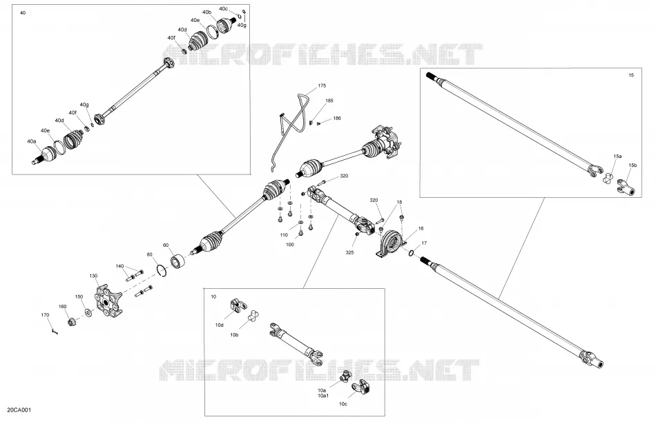 Entraînement - Section Avant - Pièces Communes