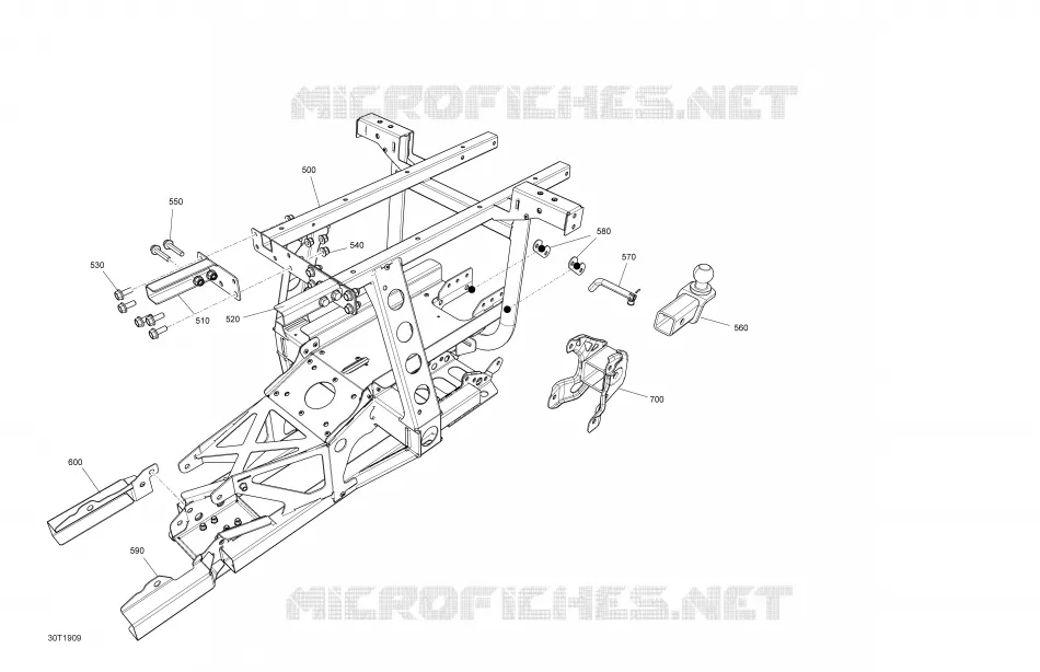 Frame - Rear Parts 1