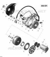 Magneto And Electric Starter Outlander XMR_04R1504
