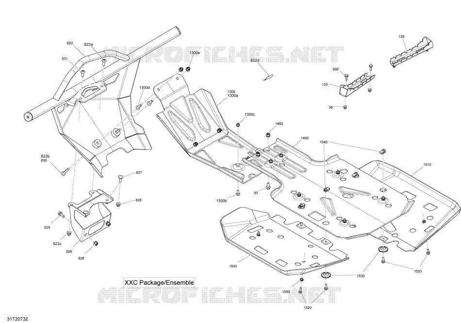 Body - Front Bumper And Skid Plate - XXC