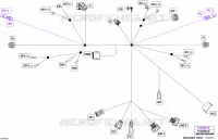 08- 0 - CONSOLE WIRING HARNESS - 710008818