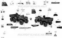 Decals Outlander 6X6 - 1000 EFI - Pro Nordic - Europe