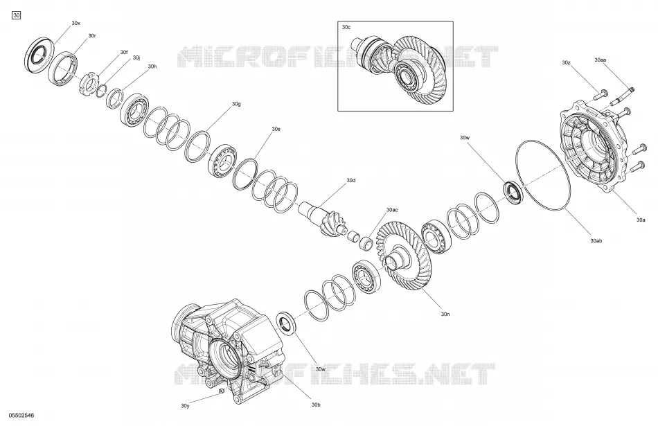 Drive - Rear Section - Differential Parts