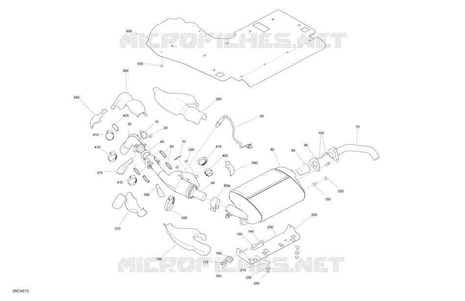 Moteur - Échappement