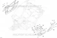 Body Side Part Maverick X3 Sunburst Yellow Models - Package XMR
