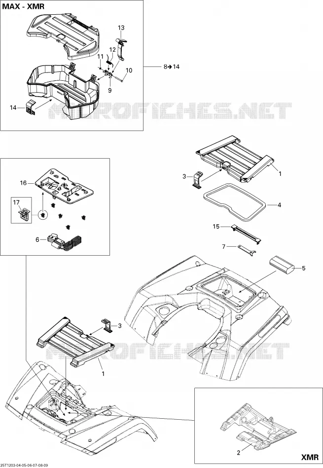 Front and Rear Trays