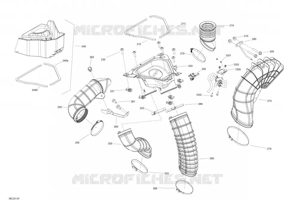 Engine - Vehicule - Air Duct