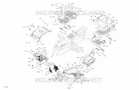 Cab Interior Commander MAX - Lower Section