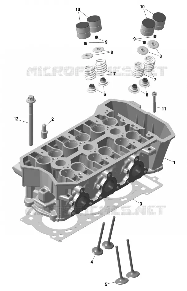 01- ROTAX - Cylinder Head