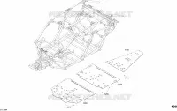 Body Floor Part Maverick X3 MAX Timeless Black Models - Package XRSDPS