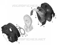 Transmission - CVT Cover - 600 ACE