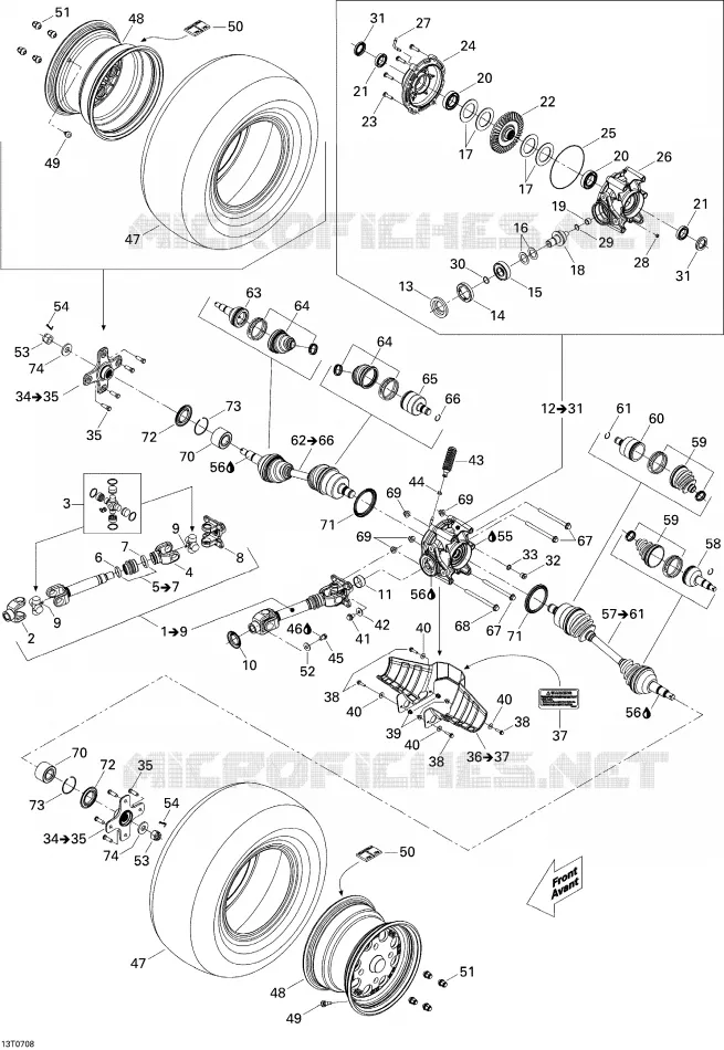 Drive System, Rear
