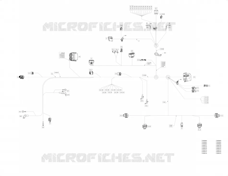 Electric - Main Harness - 710006376