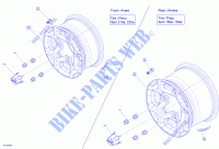 Wheels   Mossy Oak Editon for Can-Am OUTLANDER MOSSY OAK EDITION 650 2020