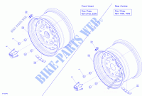 Wheels   STD for Can-Am OUTLANDER MOSSY OAK EDITION 650 2020