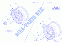 Wheels   STD for Can-Am OUTLANDER MOSSY OAK EDITION 570 2020