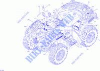 Decals XT for Can-Am OUTLANDER 650 2019