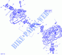 Engine Lubrication   450 EFI for Can-Am OUTLANDER 450 2018