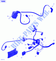 Engine Harness and Electronic Module   6x6 for Can-Am OUTLANDER 6X6 1000 T3 2018