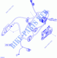 Engine Harness and Electronic Module   450 EFI for Can-Am OUTLANDER 450 L 2016