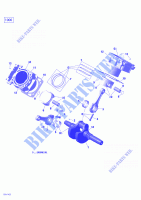 Crankshaft, Piston And Cylinder  _02R1423 for Can-Am OUTLANDER 6X6 2014